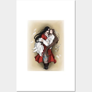 Heaven Offical's Blessing Fanart (Hua Cheng and Xie Lian) Posters and Art